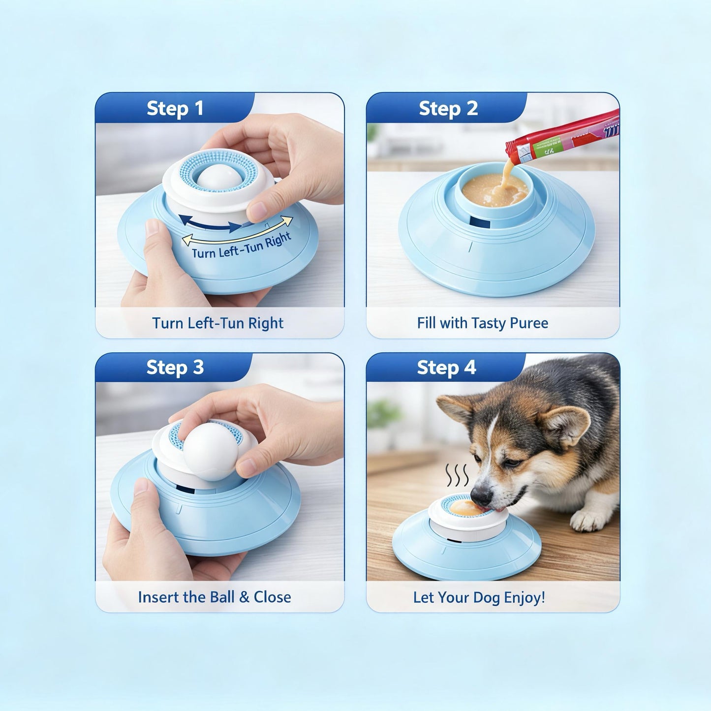 Bath Time Slow Feeder